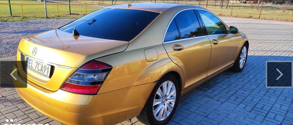Mercedes-Benz Klasa S cena 34900 przebieg: 240000, rok produkcji 2008 z Łask małe 67